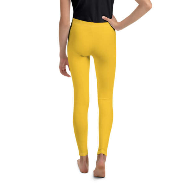 Summer of Love Youth Leggings - Yellow - Image 2