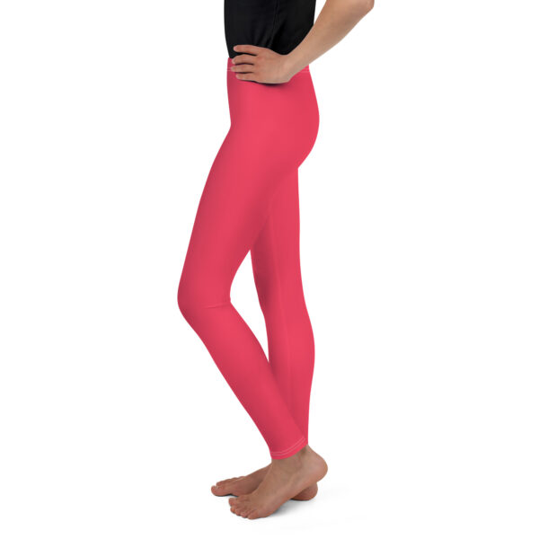 Summer of Love Youth Leggings - Rad Red - Image 3