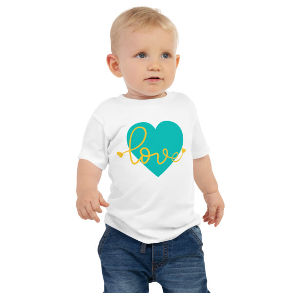 Summer of Love Baby Jersey Short Sleeve Tee - Image 2