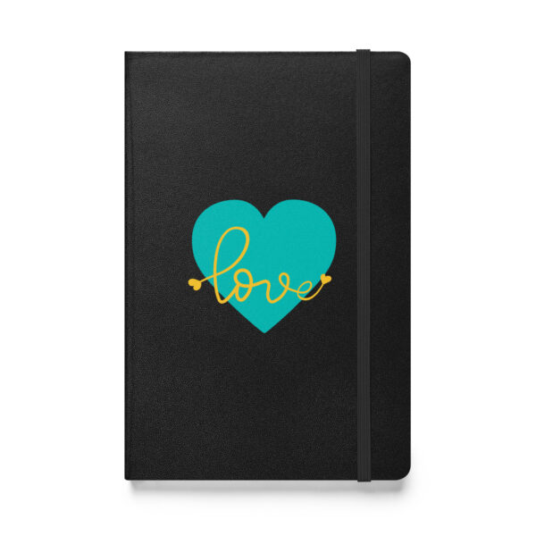 Summer of Love Hardcover Bound Journal - Black