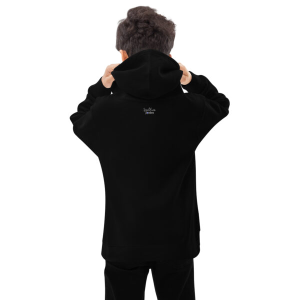 Summer of Love Kids Fleece Hoodie - Black - Image 4