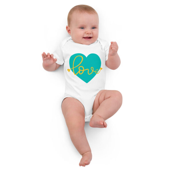 Summer of Love Organic Cotton Onesie - Image 3