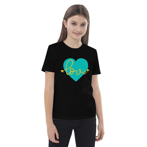 Summer of Love Organic Cotton Kids T-Shirt - Image 6