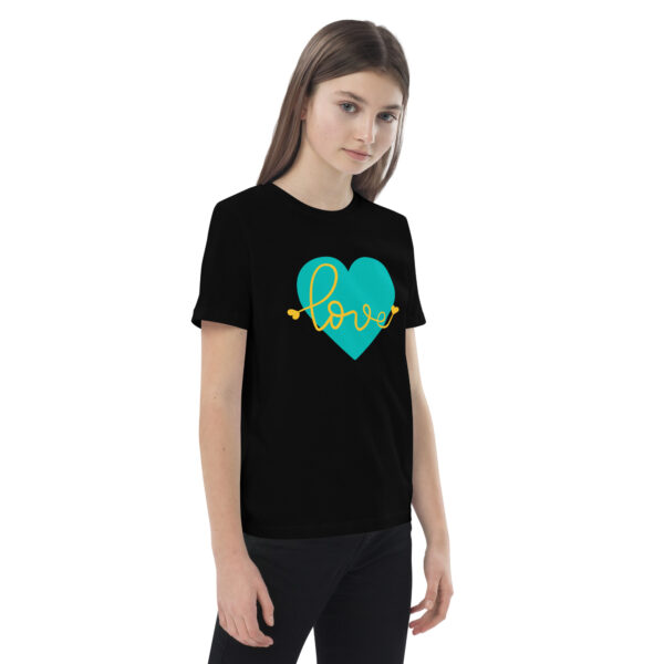 Summer of Love Organic Cotton Kids T-Shirt - Image 7