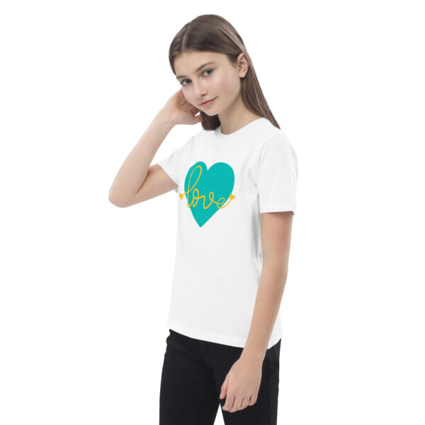 Summer of Love Organic Cotton Kids T-Shirt - Image 12