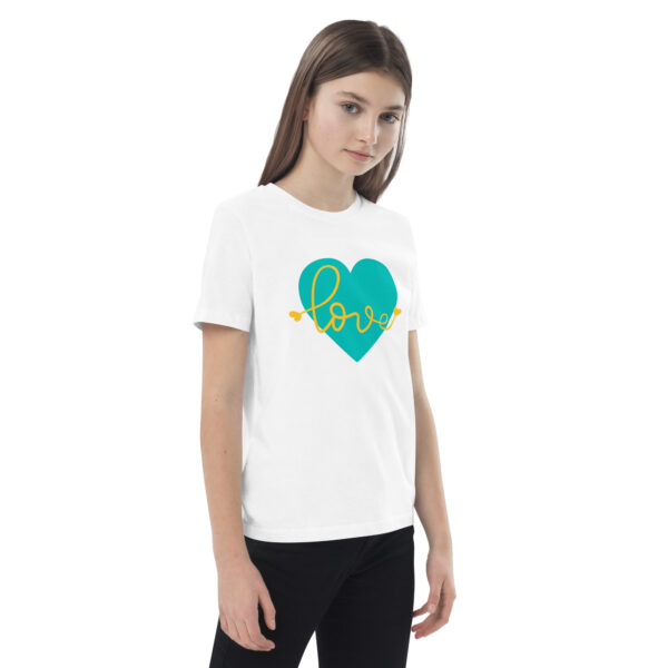 Summer of Love Organic Cotton Kids T-Shirt - Image 11