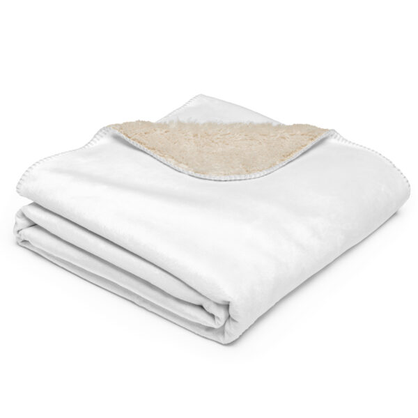 Summer of Love Sherpa Blanket - White - Image 3