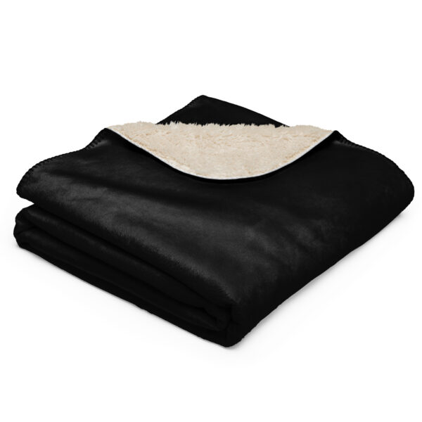 Summer of Love Sherpa Blanket - Black - Image 4