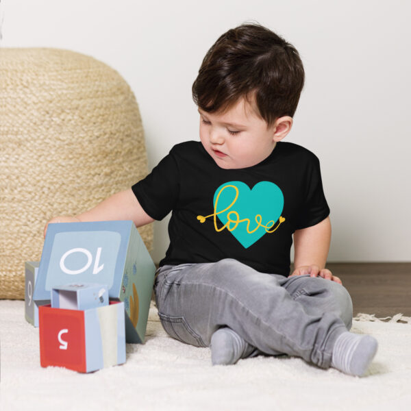 Summer of Love Toddler Short Sleeve Tee - Image 2