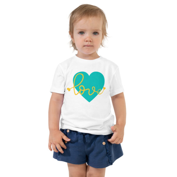 Summer of Love Toddler Short Sleeve Tee - Image 3