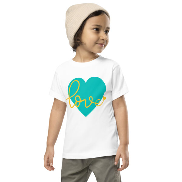 Summer of Love Toddler Short Sleeve Tee - Image 6