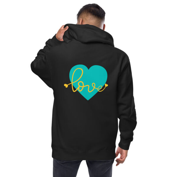 Summer of Love Zip Hoodie - Black - Image 8