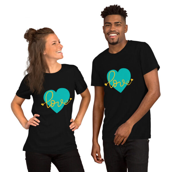 Gender Inclusive Summer of Love T-Shirt - Black