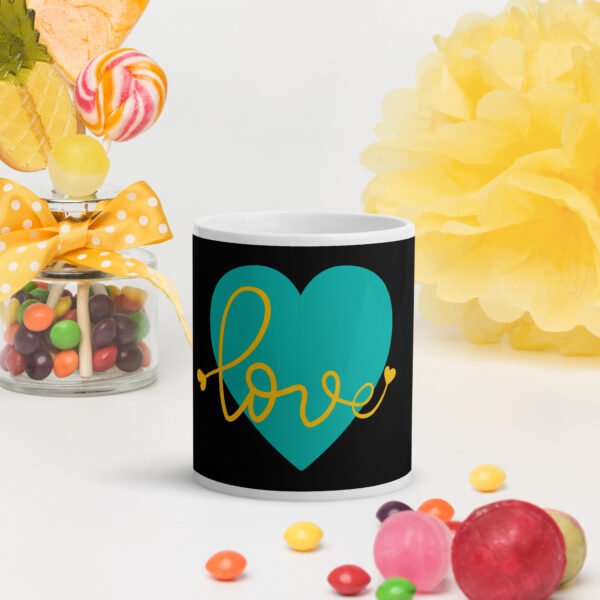 Summer of Love Coffee Mug - Black