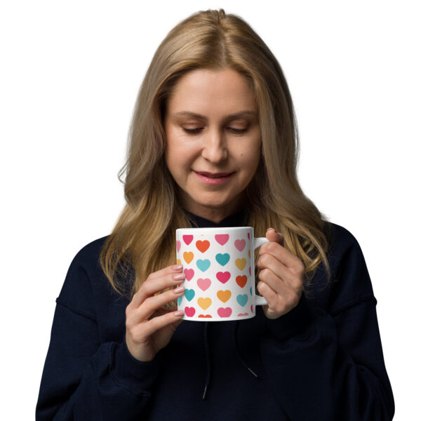 Summer of Love Coffee Mug - Hearts - Image 6