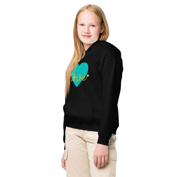 Summer of Love Youth Heavy Blend Hoodie - Image 4