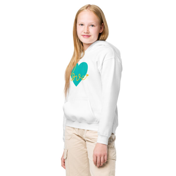 Summer of Love Youth Heavy Blend Hoodie - Image 9