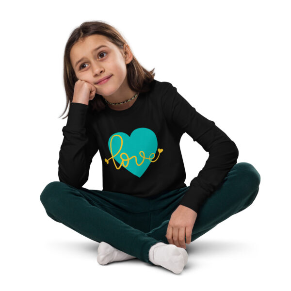 Summer of Love Youth Long Sleeve Tee - Image 5