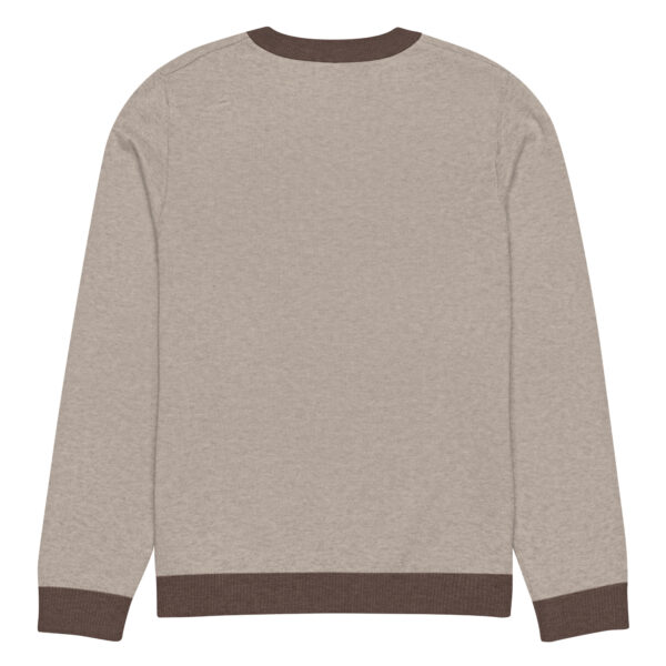 Retro Edition - Knitted Crew Neck Sweater - Image 4