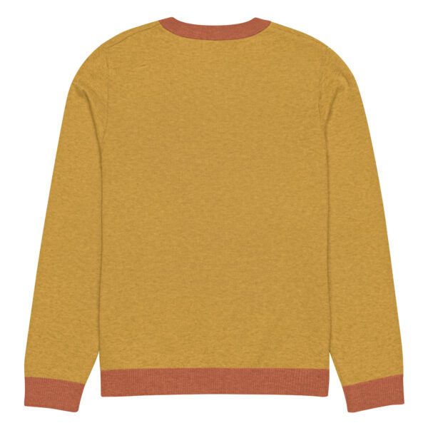 Retro Edition - Knitted Crew Neck Sweater - Image 4