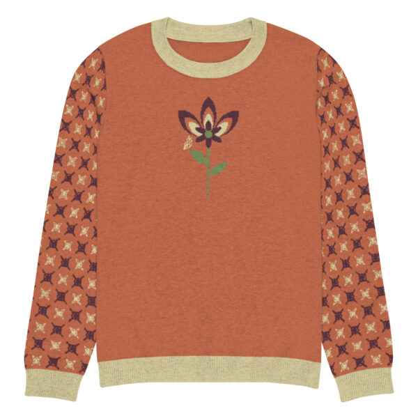 Retro Edition - Knitted Crew Neck Sweater - Image 3