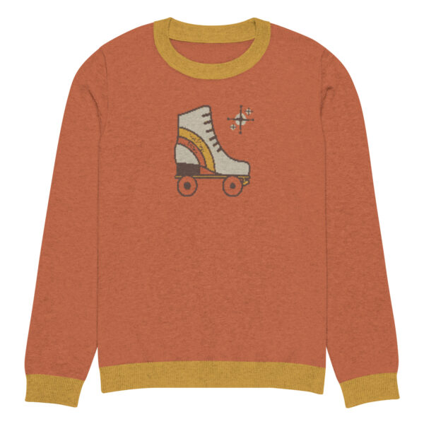 Retro Edition - Knitted Crew Neck Sweater - Image 3