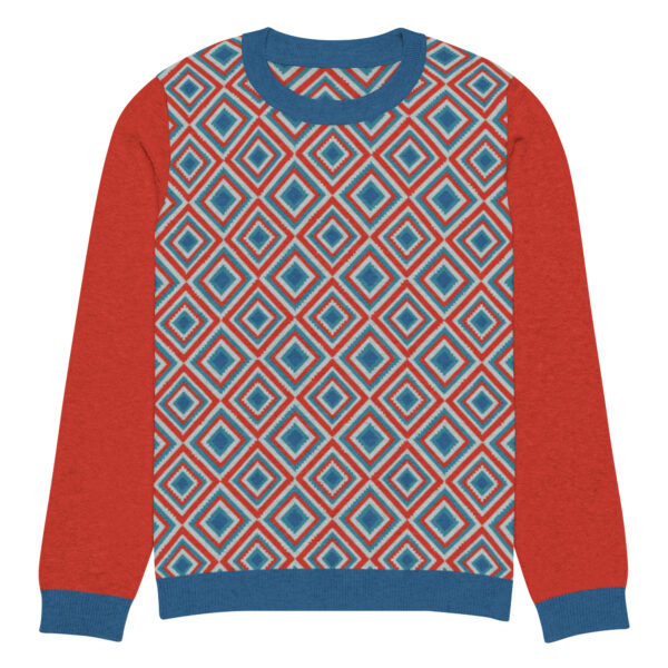 Retro Edition - Knitted Crew Neck Sweater - Image 3