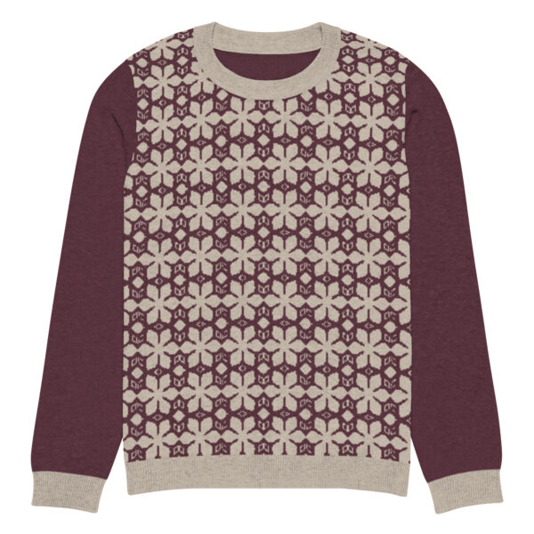 Retro Edition - Knitted Crew Neck Sweater - Image 3