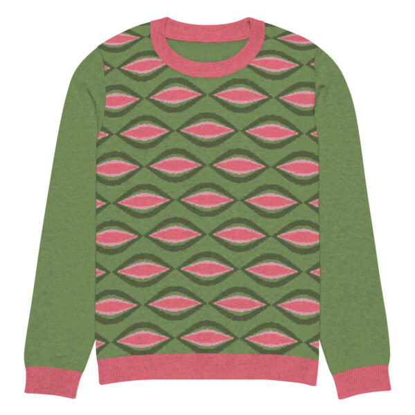 Retro Edition - Knitted Crew Neck Sweater - Image 3