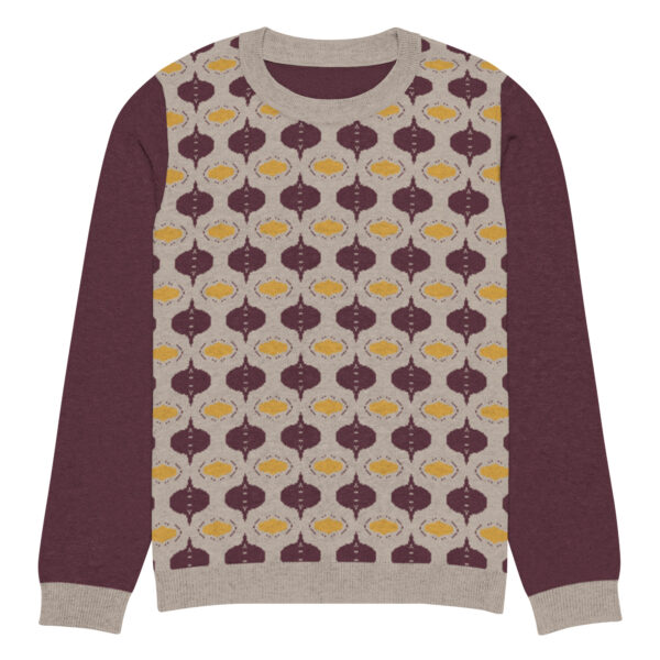 Retro Edition - Knitted Crew Neck Sweater - Image 3