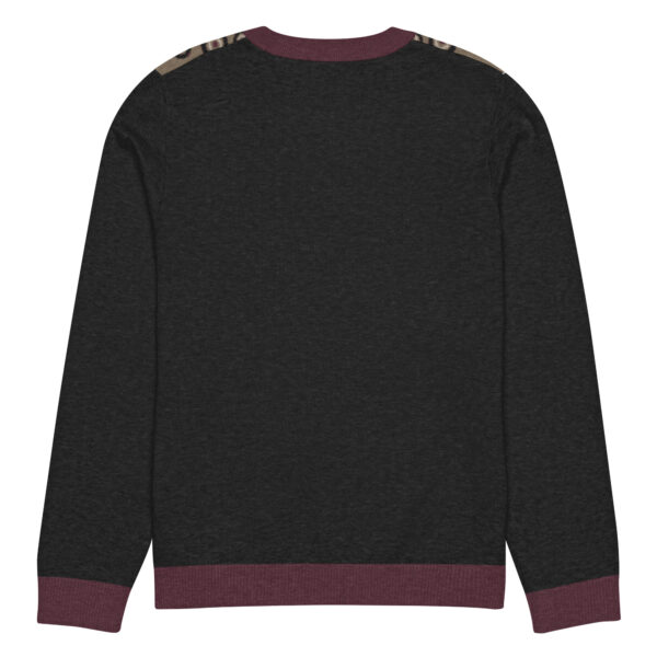 Retro Edition - Knitted Crew Neck Sweater - Image 2