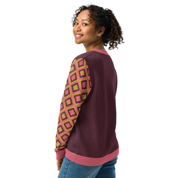 Retro Edition - Knitted Crew Neck Sweater - Image 5