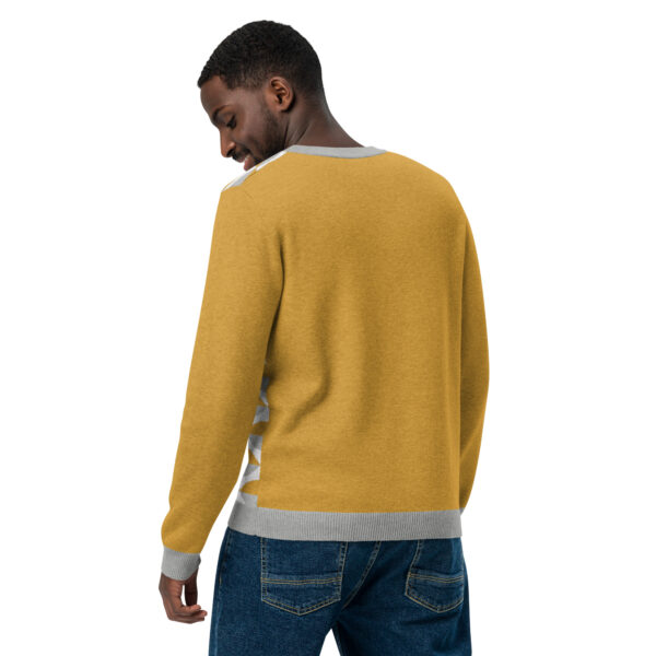 Retro Edition - Knitted Crew Neck Sweater - Image 3