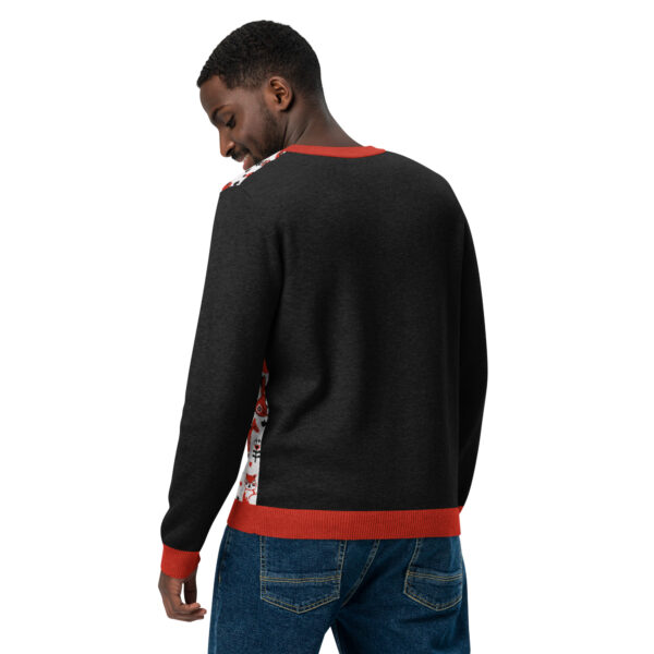 Retro Edition - Knitted Crew Neck Sweater - Image 3