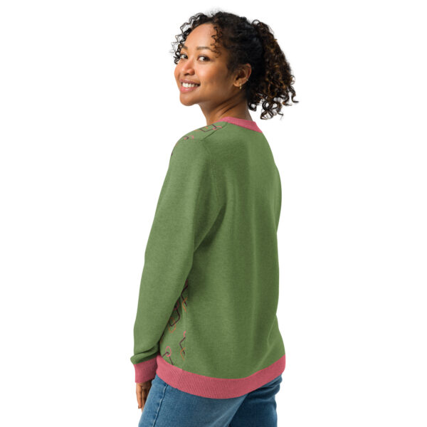 Retro Edition - Knitted Crew Neck Sweater - Image 3