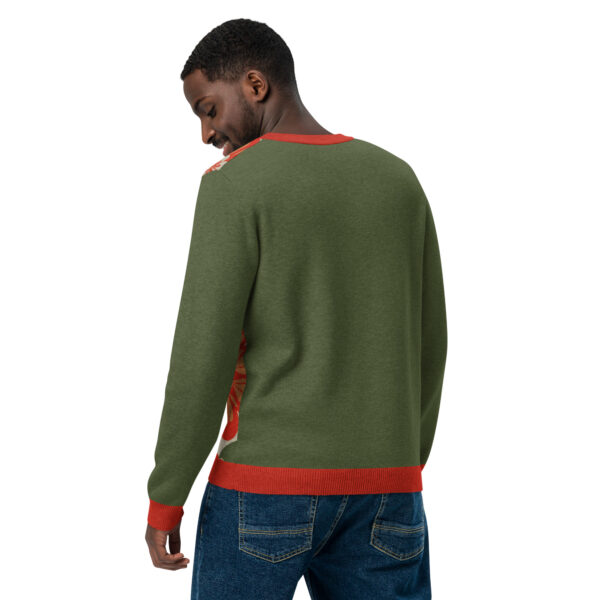 Retro Edition - Knitted Crew Neck Sweater - Image 4