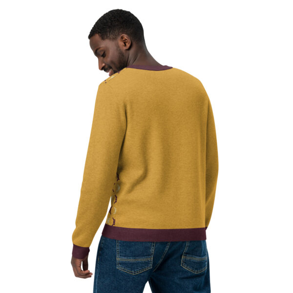 Retro Edition - Knitted Crew Neck Sweater - Image 3