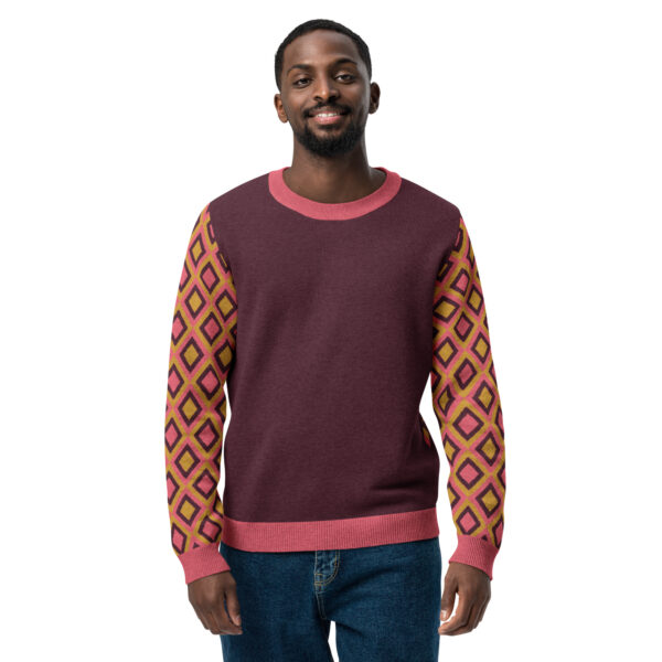 Retro Edition - Knitted Crew Neck Sweater - Image 3