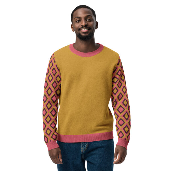 Retro Edition - Knitted Crew Neck Sweater - Image 2