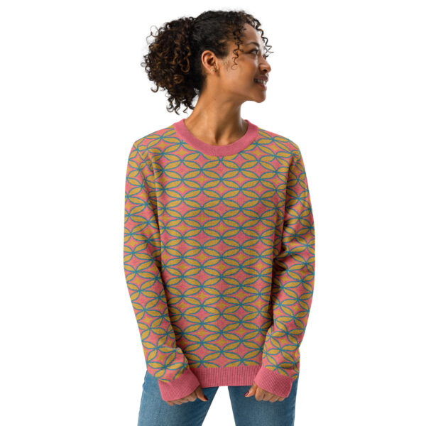 Retro Edition - Knitted Crew Neck Sweater - Image 3