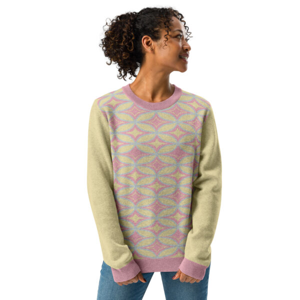 Retro Edition - Knitted Crew Neck Sweater - Image 3