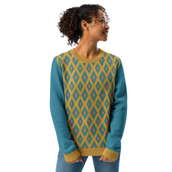 Retro Edition - Knitted Crew Neck Sweater - Image 5