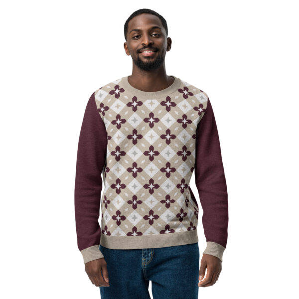 Retro Edition - Knitted Crew Neck Sweater - Image 2