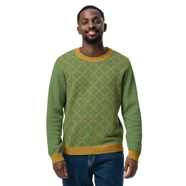 Retro Edition - Knitted Crew Neck Sweater - Image 2