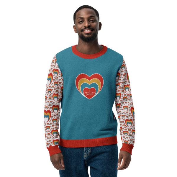 Retro Edition - Knitted Crew Neck Sweater - Image 5