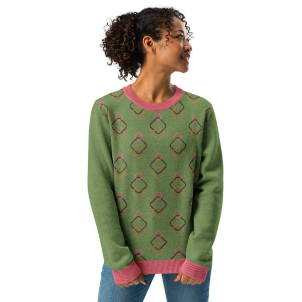 Retro Edition - Knitted Crew Neck Sweater - Image 5