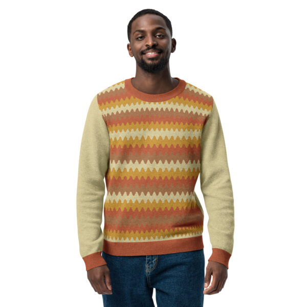 Retro Edition - Knitted Crew Neck Sweater