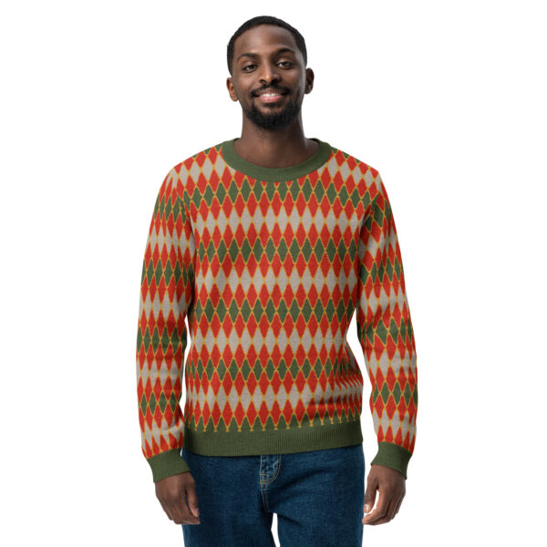 Retro Edition - Knitted Crew Neck Sweater - Image 6