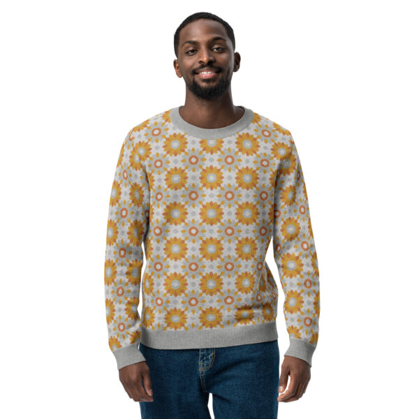 Retro Edition - Knitted Crew Neck Sweater - Image 4