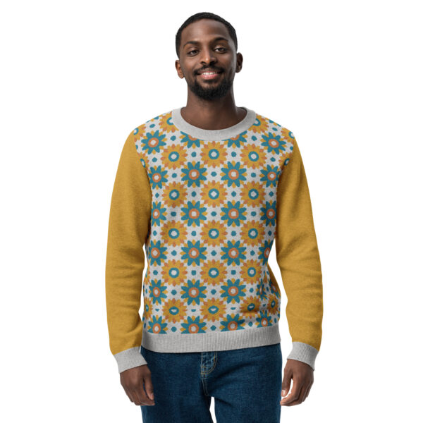 Retro Edition - Knitted Crew Neck Sweater - Image 2